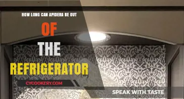 Apidera Storage Guide: Safe Duration Outside the Refrigerator Explained