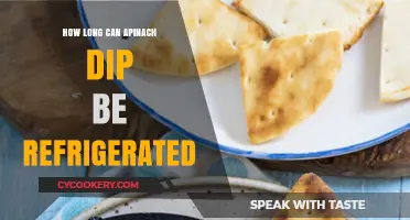 Refrigerating Apinach Dip: Optimal Storage Time and Freshness Tips