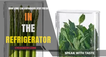 Maximizing Asparagus Freshness: Refrigerator Storage Tips and Duration