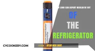 Aspart Insulin Storage: How Long Can It Stay Unrefrigerated?
