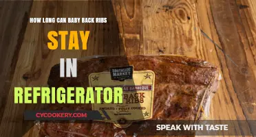 Storing Baby Back Ribs: Refrigerator Shelf Life and Safety Tips