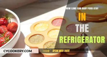Safe Storage: How Long Can Baby Food Stay Refrigerated?
