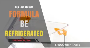 Refrigerating Baby Formula: Safe Storage Duration and Guidelines