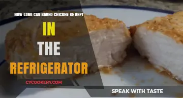 Refrigerated Baked Chicken: Safe Storage Duration and Freshness Tips
