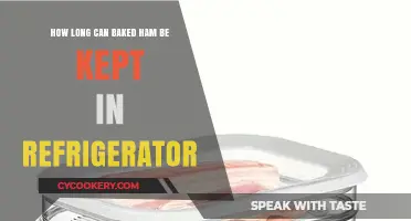 Refrigerated Baked Ham Storage: How Long is it Safe to Keep?