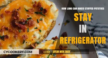 Refrigerating Baked Stuffed Potatoes: Safe Storage Time and Tips