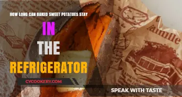 Refrigerated Sweet Potatoes: How Long Do Baked Ones Stay Fresh?