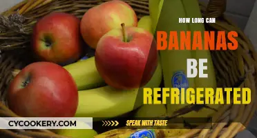 Refrigerating Bananas: Optimal Storage Time and Freshness Tips