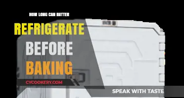 Refrigerating Batter: Optimal Storage Time Before Baking Explained