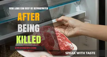 Refrigerating Beef Post-Slaughter: Optimal Storage Duration Explained
