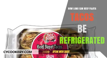 Refrigerating Beef Fajita Tacos: Optimal Storage Time and Tips