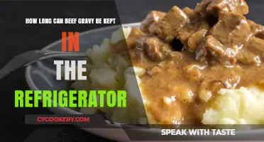 Beef Gravy Storage: How Long Does It Last in the Fridge?