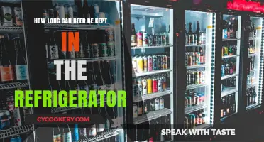 Refrigerated Beer Shelf Life: How Long Does It Stay Fresh?