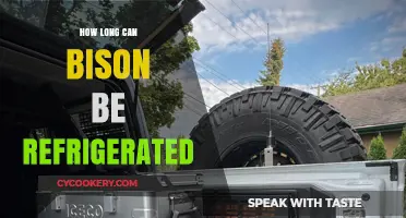 Refrigerating Bison: Optimal Storage Time and Safety Tips