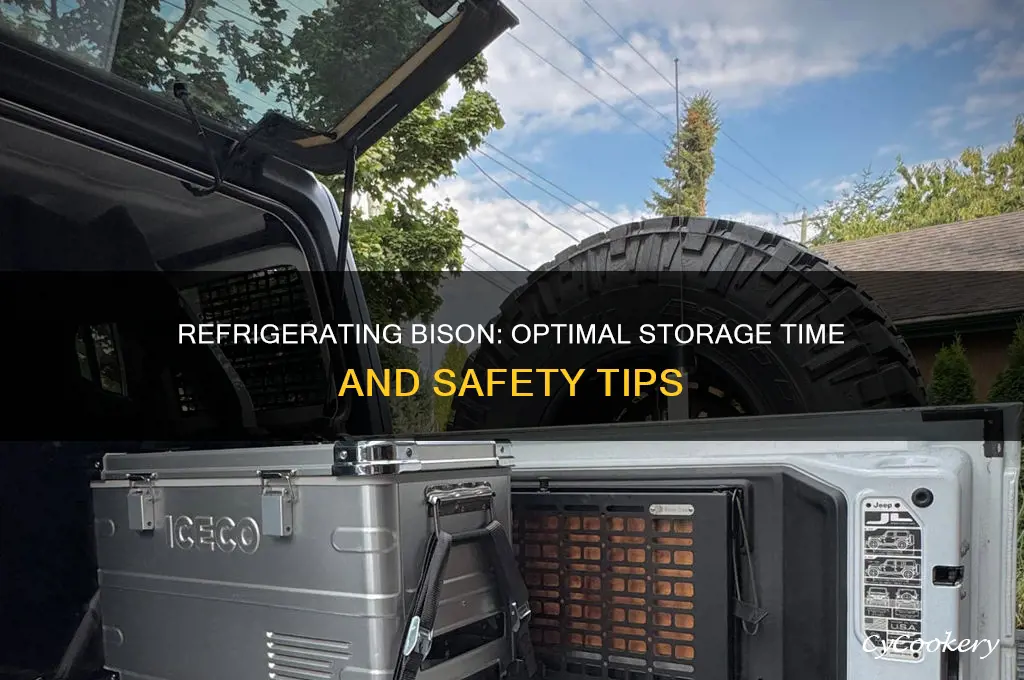 how long can bison be refrigerated