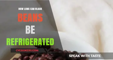 Refrigerating Black Beans: Optimal Storage Time and Safety Tips