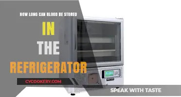 Storing Blood Safely: Refrigeration Limits and Best Practices Explained
