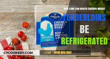 Refrigerating Boiled Chicken Breast Tenderloins: Safe Storage Duration Guide