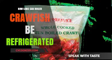 Refrigerating Boiled Crawfish: Safe Storage Tips and Shelf Life