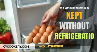 Boiled Eggs Storage: How Long Do They Last Unrefrigerated?
