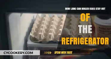 Boiled Eggs: Safe Storage Time Without Refrigeration Explained