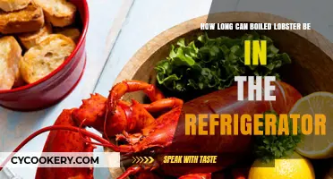 Refrigerating Boiled Lobster: Safe Storage Time and Tips
