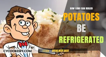 Refrigerating Boiled Potatoes: Optimal Storage Time and Safety Tips