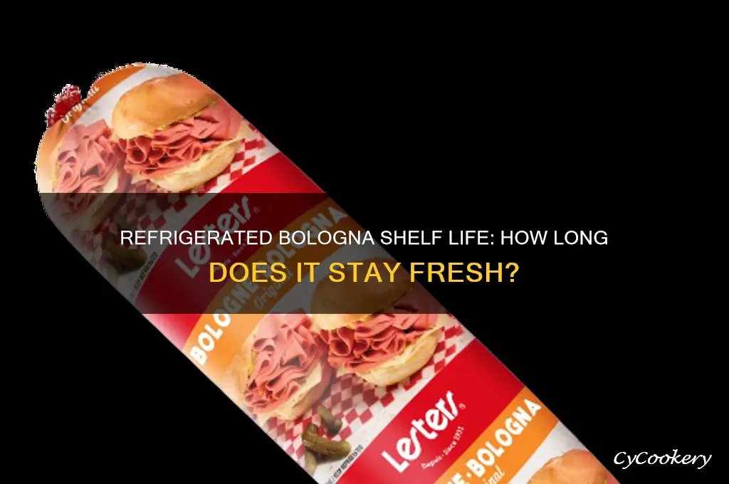 how long can bologna be refrigerated