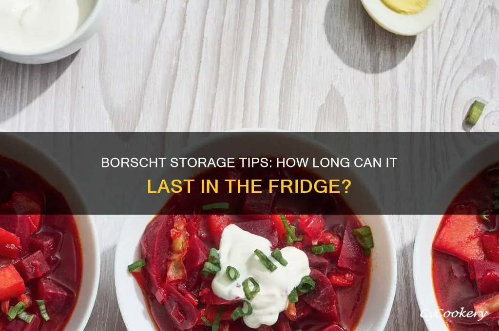 how long can borscht stay in refrigerator