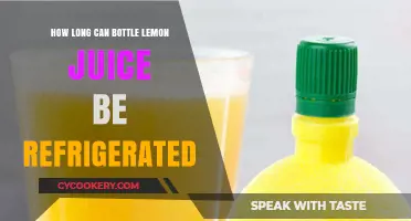 Refrigerated Lemon Juice: How Long Does It Stay Fresh?