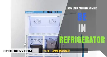 Storing Breast Milk: Safe Refrigeration Time and Tips