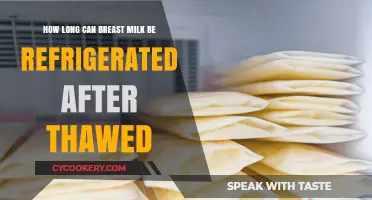 Refrigerated Thawed Breast Milk: Safe Storage Duration for Your Baby