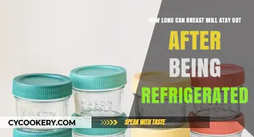 Breast Milk Storage: How Long Can It Stay Out After Refrigeration?