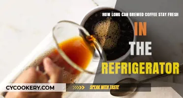 Refrigerated Brewed Coffee: How Long Does Freshness Last?