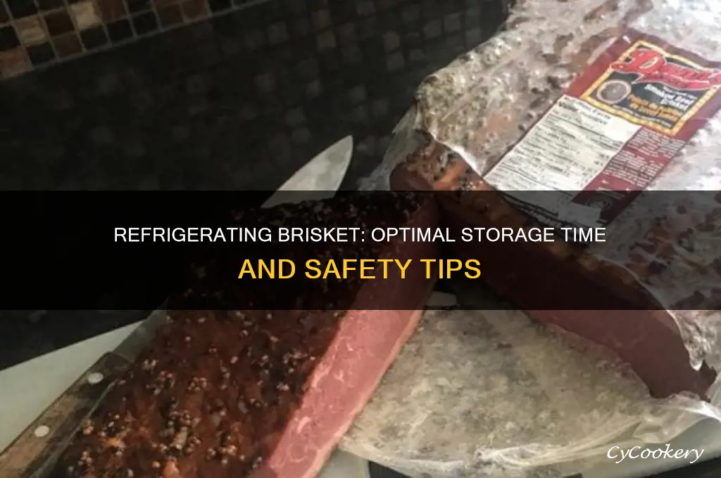 how long can brisket be refrigerated