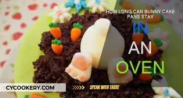 Bunny Cake Pans: How Long Can They Stay in the Oven?