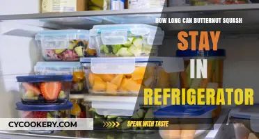 Butternut Squash Storage: How Long Does It Last in the Fridge?