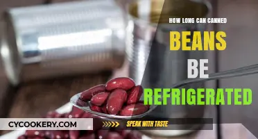Refrigerating Canned Beans: Optimal Storage Time and Safety Tips
