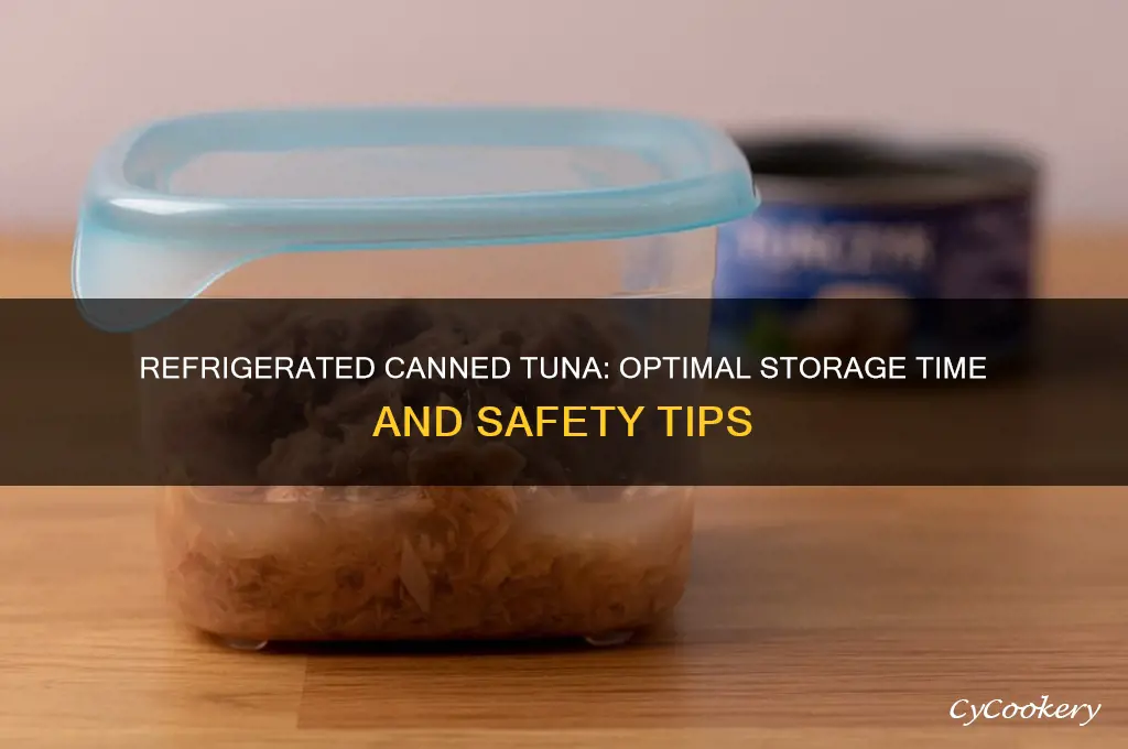 how long can canned tuna be refrigerated
