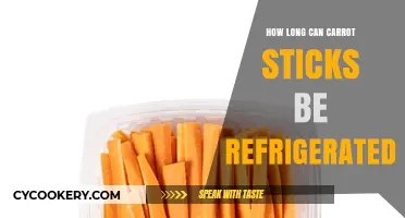Refrigerating Carrot Sticks: Optimal Storage Time and Freshness Tips