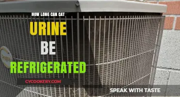 Refrigerating Cat Urine: Safe Storage Duration and Best Practices