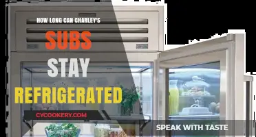 Charley's Subs Refrigeration Guide: Optimal Storage Time and Freshness Tips