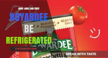 Chef Boyardee Refrigeration Guide: Safe Storage Duration Explained