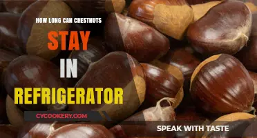 Chestnuts in the Fridge: Optimal Storage Time and Tips
