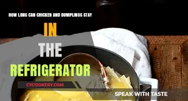 Chicken and Dumplings: Refrigerator Storage Time and Freshness Tips