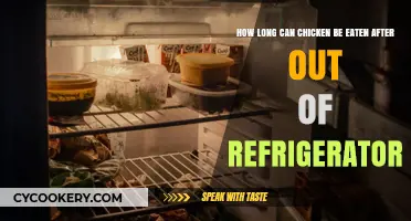 Safe Chicken Storage: How Long After Fridge Removal Is It Edible?