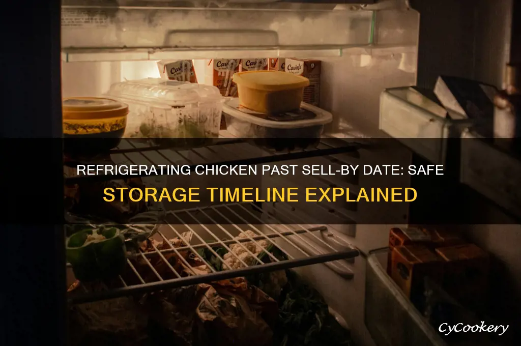 how long can chicken be refrigerated after sell by date