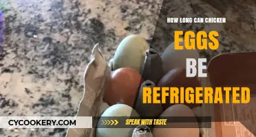 Refrigerating Chicken Eggs: Optimal Storage Time and Freshness Tips