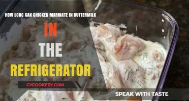 Buttermilk Chicken Marinade: Optimal Refrigeration Time for Perfect Flavor