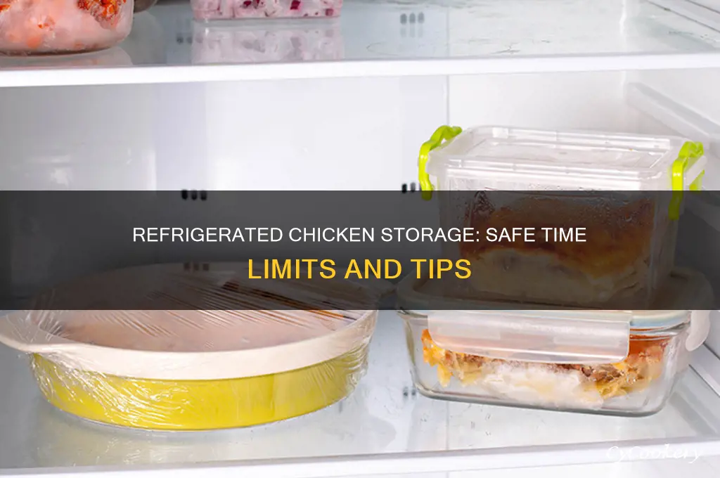 how long can chicken sit in the refrigerator